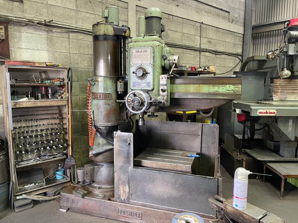 Used yoshida drilling machine available for sale_ Tobiko Int'