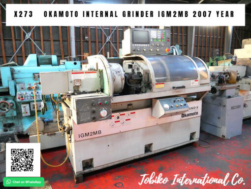 CNC Precision Internal Grinder || Okamoto IGM2MB || Japan