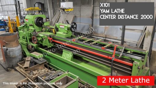 Japan Surplus YAM Lathe 2000mm | Used Machine for Sale