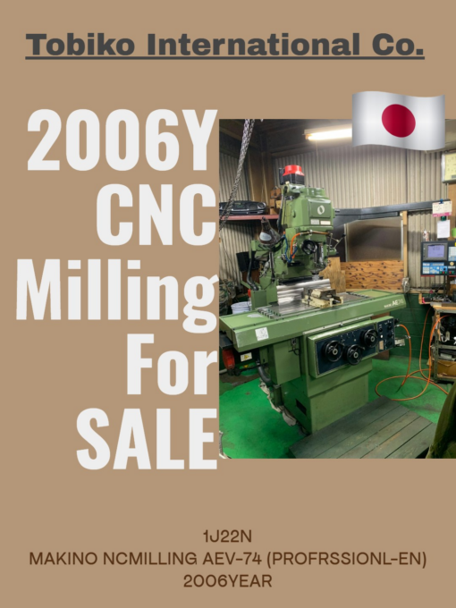 Makino AEC CNC Milling Machine | Affordable Price in Japan