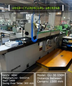 Japan made Shigiya GU-30.150H Grinder - Cylindrical, Used