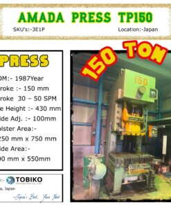 150ton used press available for SALE | Tobiko, Japan