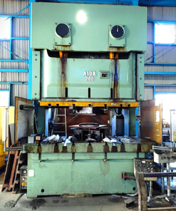 AIDA NC2-200 double crank press specification plate 200 ton Japan