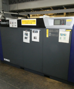 中古コンプレッサー 日本製 KOBELCO VS990AD 2012年製 工業用エアーコンプレッサー